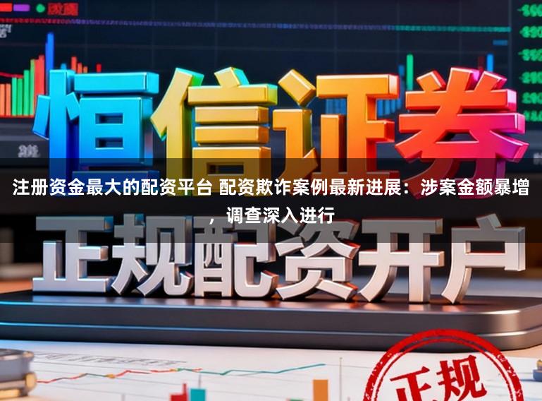 注册资金最大的配资平台 配资欺诈案例最新进展:涉案金额暴增,调查深入进行